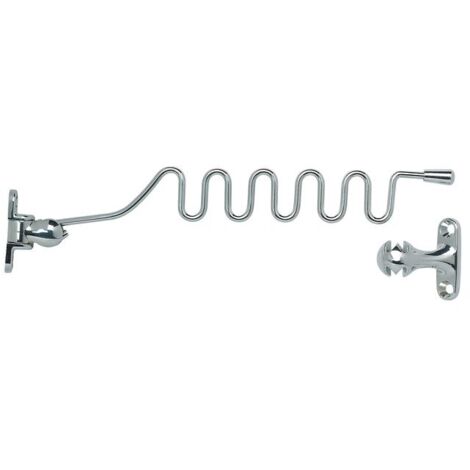 Entrebâilleur de fenêtre universelle – Verrouillage par cadenas 15mm – Longueur 222mm – Protection enfants contre fenêtres ouvertes – Socona