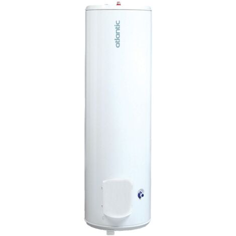 Atlantic – Chauffe-eau à accumulation 300L 22130 – Résistance blindée verticale sur socle – Classe C – 230V monophasé – Installation facile