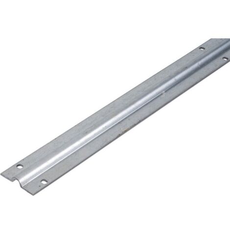Torbel – Rail à gorge ronde 3 m – Charge 1000 kg – Finition zinguée pour huisseries – Supporte portes lourdes