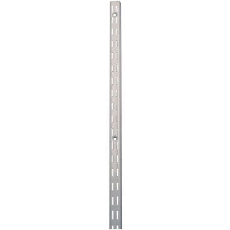 Crémaillère double blanche BOURG MERMIER - 224 cm - P-CR2224B