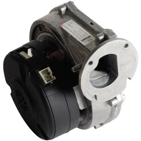 Geminox – Ventilateur G128/1300-3612 – Moteur haute performance – Pour chaudières à gaz – Débit d'air 1300 m³/h – Silencieux 35 dB