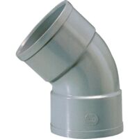 Coude PVC 45 degrés FF 32