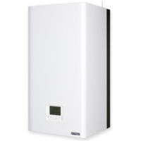 Frisquet – Chaudière gaz à basse température mixte instantanée – 25 kW – Classe énergétique A – Diamètre sortie fumées 80mm – B4AA25020