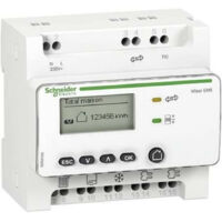 Schneider – Compteur d'énergie Wiser Energy – Gestionnaire d'énergie – Intensité courant 16A – Alimentation 230V – Tension 400V – 4 zones