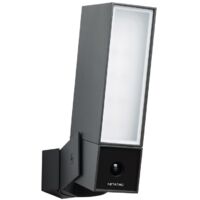 Netatmo – Caméra de surveillance extérieure Full HD 1080p avec projecteur LED 12W – Vision nocturne 15m – Résistante IPX6 – NOCPRO