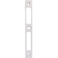 DOM – Gâche pour crémone en aluminium – Modèle 3106 – Lot de 6 – Pour bois dur et teck – Installation rapide et facile