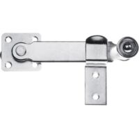 Torbel – Fléau de persienne zingué 160 x 25 mm – Finition acier zingué – Épaisseur 4 mm – Avec support pour crémone