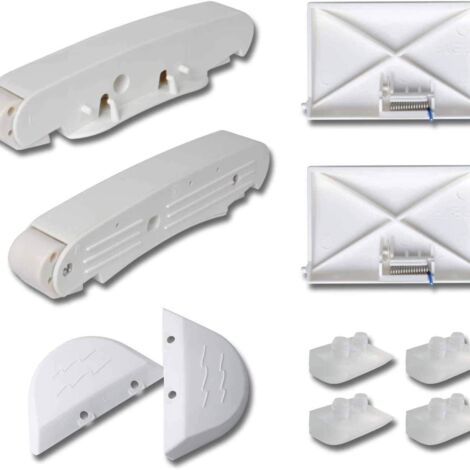 Kit de façade avant et arrière pour nettoyeur de piscine Hayward AXV417WHP (AXV604WHP) (1/5)