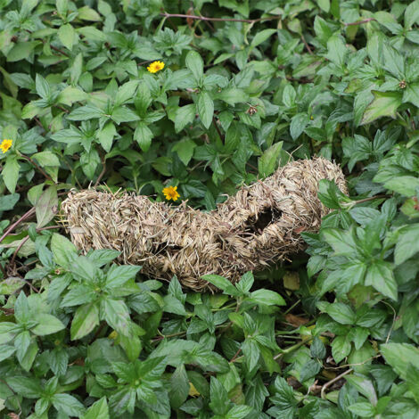 Handmade straw craft pet supplies, hamster and guinea pig tunnels, straw nests, garden decorations (1/5)