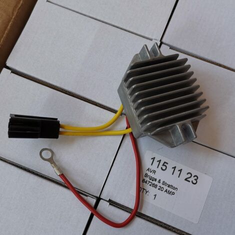 Régulateur de tension automatique 20 A, référence 847268, compatible avec les modules AVR de générateurs. (1/4)