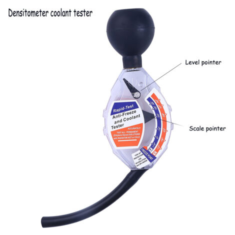 testeur d'antigel pour batterie, densimètre pour électrolyte de batterie, testeur de point de congélation de l'antigel (1/5)