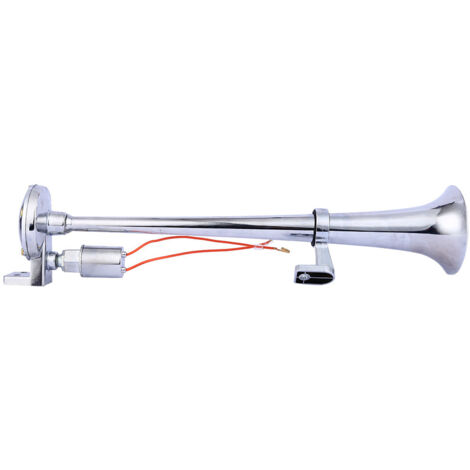 Klaxon de camion 12 V, klaxon monotube de voiture 150 dB, ultra puissant, klaxon pneumatique monotube électrique modifié (1/5)