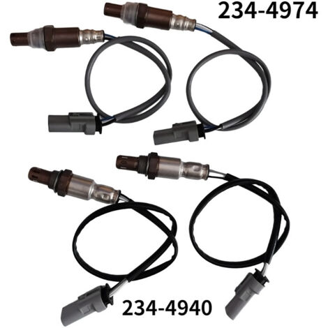 234-4974 234-4940 Pack de quatre capteurs d'oxygène avant et arrière adaptés aux véhicules GMC Chevrolet. (1/5)
