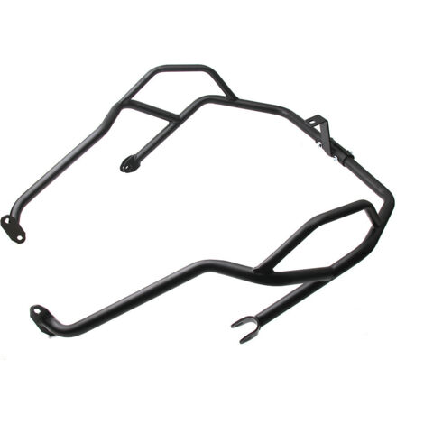 Convient aux supports de valises latérales CB190R, aux sacoches latérales rétro à trois compartiments, à la modification de motos, cadre latéral en acier au carbone National III à démontage rapide et (1/5)