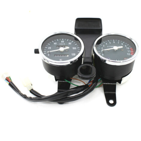 Compatible avec le tableau de bord Qingqi Suzuki GN125 : compteur de vitesse, odomètre, compte-tours.