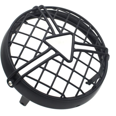 Convient aux petites motos de route Triumph T100/T120, double cylindrée 900 cm³, accessoires de protection de phare en alliage d'aluminium modifié (1/3)
