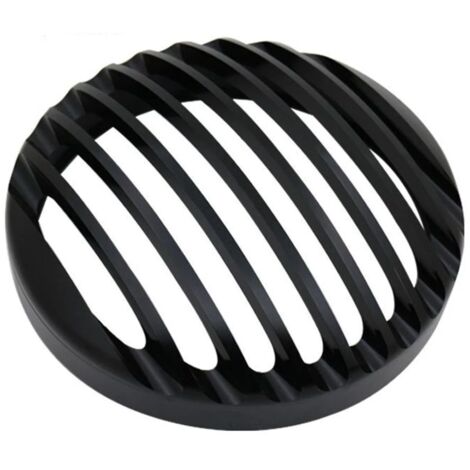 Cache-phare de moto pour Harley-Davidson XL1200 XL 883 Dyna Softtail, grille noire (1/4)