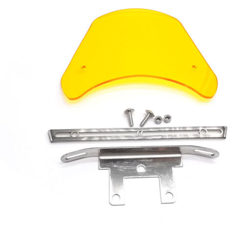 Convient pour le scooter électrique Niu u1d U+b uqi+ rétro modification tableau de bord en acrylique jaune (1/5)