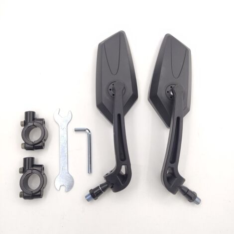 Rétroviseur pour VTT, rétroviseur plat haute définition réglable à 360 degrés pour vélo électrique, accessoire de cyclisme. (1/5)
