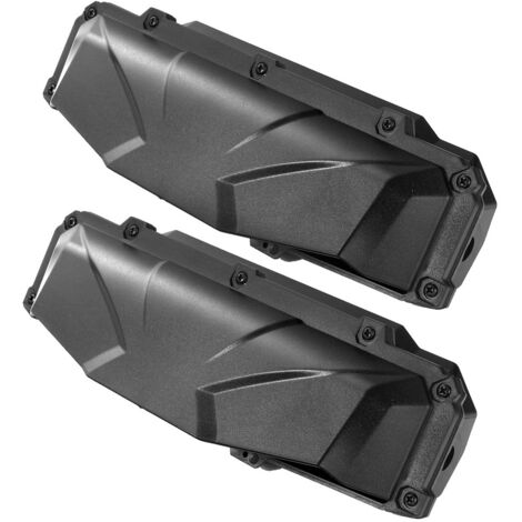 Kit de ventilation auto-installable pour pare-brise de VTT en polycarbonate à revêtement dur (1/5)
