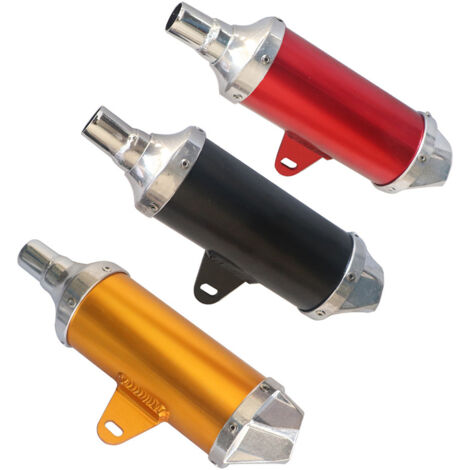 Modification pour moto/quad tout-terrain : pot d’échappement KXL BBR TTR 28 mm, silencieux arrière en alliage d’aluminium (1/2)