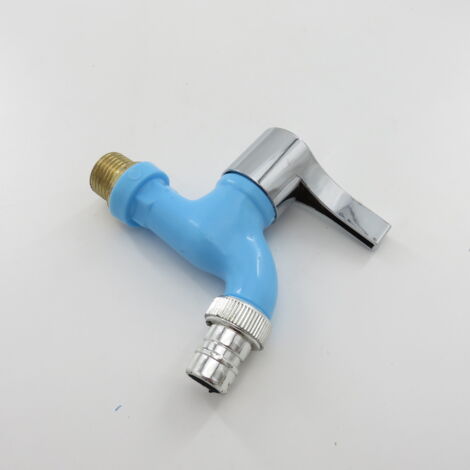 Robinets en plastique PPR, robinets colorés pour la maison et la crèche, pour machines à laver, balais, éviers et accessoires de salle de bain. (1/5)