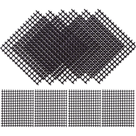 Tapis de fond carré en maille pour pot de fleurs, tapis perforé, maille pour empêcher la fuite de terre, tapis de fond pour pot de plantes grasses (1/5)