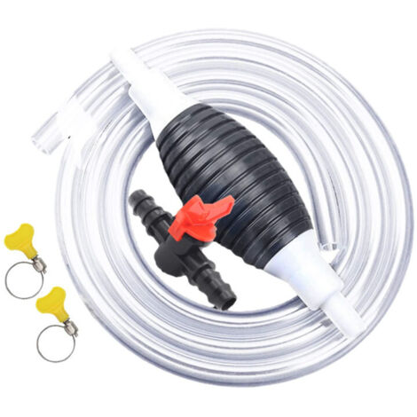 Tube d'extraction d'huile auto-amorçant manuel pour réservoirs de carburant de motos, tuyau d'extraction d'urée et tuyau d'extraction d'essence pour automobiles. (1/5)