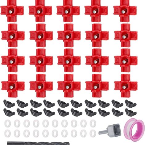 Nouveau type d'abreuvoir automatique pour poulets avec tétine à bille en acier pour l'élevage de poulets (1/5)