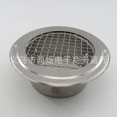 Moustiquaire à œillets ronds en cuivre métallisé transfrontalière avec boucle à œillets, trous de ventilation et de drainage, protection contre les insectes (1/5)