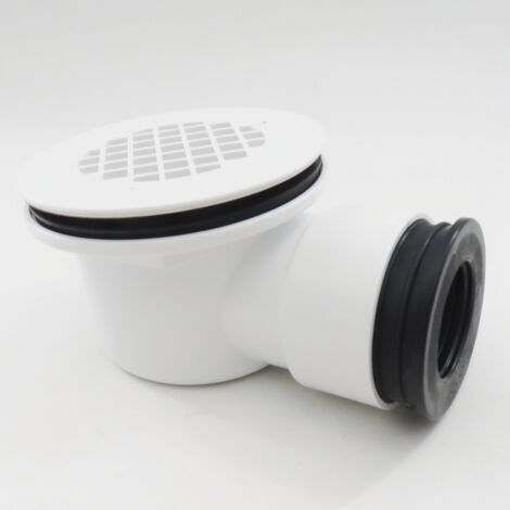 Bonde de sol en plastique pour lavabo de salle de douche, bonde anti-odeurs en ABS, bonde latérale avec ouverture à 90° (1/5)