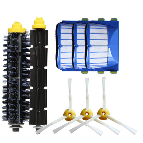 Compatible with 601/620/630/6 series sweeper accessories: roller brush, main brush, side brush, filter element, filter screen, filter cotton. (1/5)