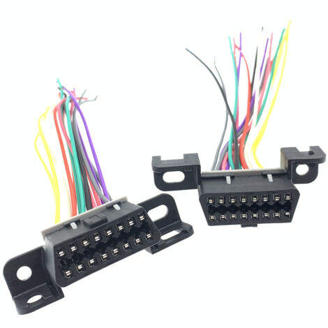 Connecteur universel de diagnostic informatique automobile à 16 broches, prise de diagnostic informatique principale universelle, prise OBD universelle complète (1/5)