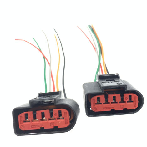 Compatible avec les fiches de débitmètre d'air et les bouchons de débitmètre d'air des Volkswagen Passat B5, Lingyu, Bora, Audi A6 et C5 1.8T (1/5)