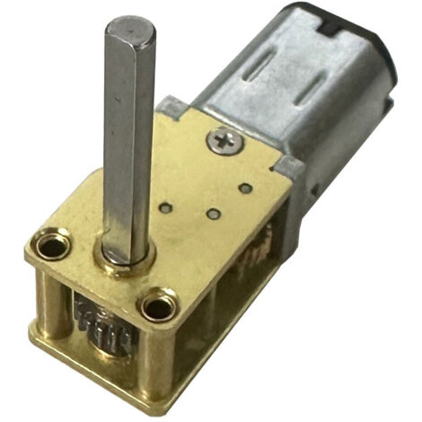 Moteur à engrenage à vis sans fin 1218-N20 démonté pour voiture intelligente, 3 V, 6 V, 12 V, miniature, CC, basse vitesse (1/5)