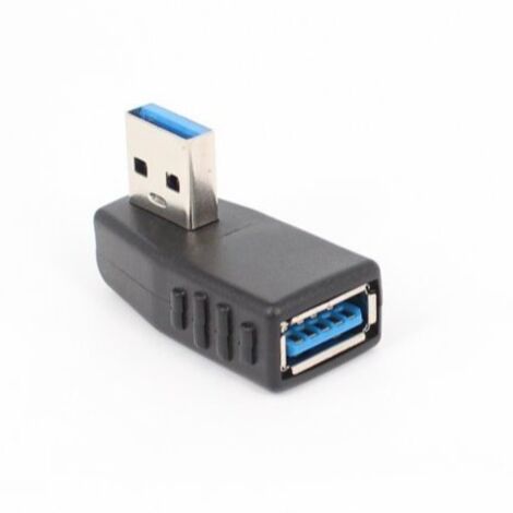 Adaptateur USB coudé mâle vers femelle 3.0 mâle vers femelle, rallonge coudée à 90 degrés (1/5)