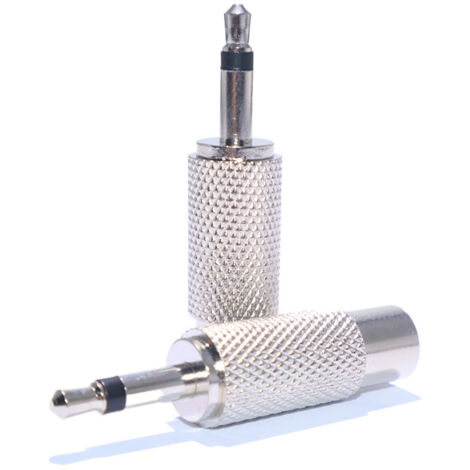 Adaptateur audio mono 3,5 mm mâle vers RCA femelle simple, connecteur AV métallique 3,5 mm mâle vers RCA femelle (1/5)
