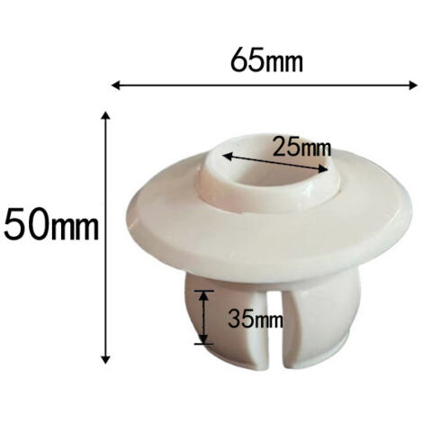 La sortie d'eau 361 convient aux tuyaux de 40 mm et aux piscines à jets enfichables de 25 mm et aux bains thermaux. (1/5)