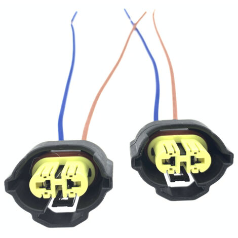 Douille H9 pour ampoule de voiture, compatible avec feux de route, feux de croisement et phares halogènes/LED douille H9 résistante aux hautes températures. (1/5)