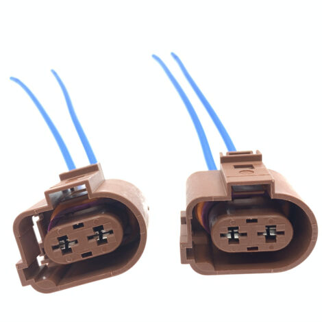 Connecteur de faisceau de câblage de ventilateur Volkswagen Audi DJ70228A-6.3-11/21 3B0973752A/3B0973852 (1/5)