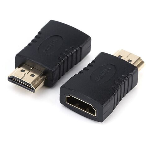 Adaptateur HDMI femelle-femelle droit, connexion HDMI mâle-femelle, adaptateur de connexion HDMI haute définition version 1.4. (1/5)