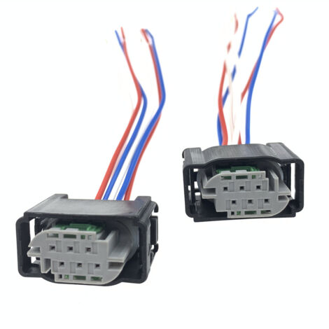 Compatible avec les connecteurs de faisceau de câbles des corps de papillon électroniques Great Wall Haval H6, H2, Coolbear, Tengyi, C30, M4, M2, M1, Coolbear et Jiayu (1/5)