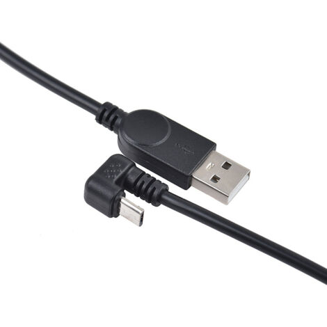 Câble de données USB micro 5 broches mâle coudé en forme de U pour charger les téléphones et tablettes Android, compatible avec les jeux mobiles. (1/5)