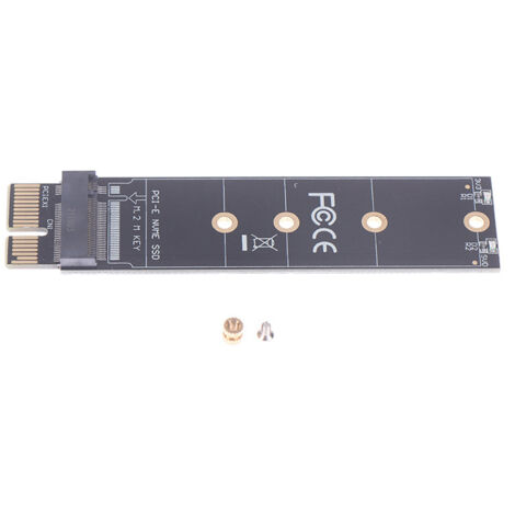 Adaptateur SSD PCIE 3.0 4.0 x1 vers NVMe M.2 PCIe x4 x2 M.2 NGFF (1/5)