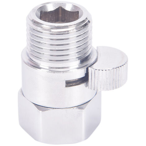 Robinet à passage direct, robinet à quatre points, robinet d'angle, robinet droit à régulation tout cuivre, robinet de commande pour pistolet de douche, robinet d'arrêt de douche (1/5)