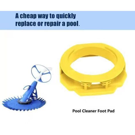 W70327 Disque d'étanchéité en forme d'ailette, patin de support, pièces de rechange pour aspirateur de piscine automatique, dispositif de fixation (1/5)