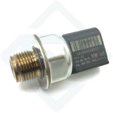 Capteur de pression de rampe d'injection 04L906054 compatible avec Volkswagen et Audi