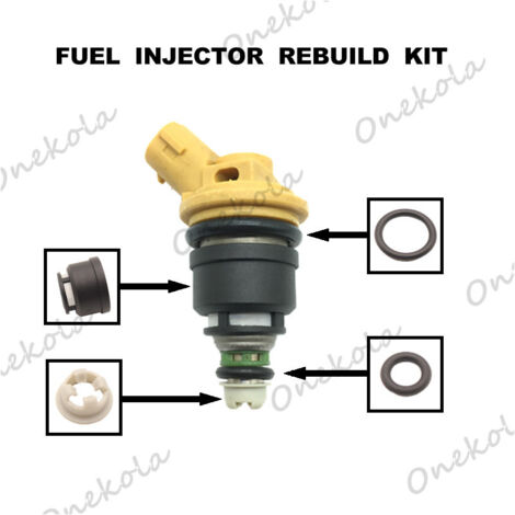 Kit de réparation de joint torique d'injecteur de carburant compatible avec Subaru EJ20 Forester 16600-AA170 (1/2)