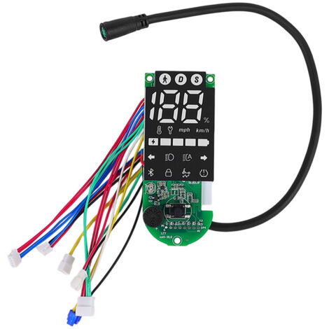 Accessoires pour tableau de bord de trottinette électrique Xiaomi Mi5, panneau d'affichage numérique Bluetooth, tableau de bord numérique (1/5)