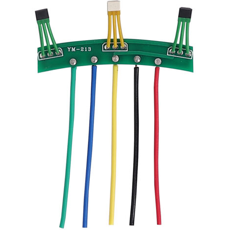Capteur à effet Hall pour moteur de véhicule électrique à deux roues, capteur à effet Hall dédié au moteur 213 pour moto électrique, angle de 120 degrés avec circuit imprimé (1/5)